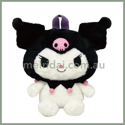 Sanrio | Howahowa Plush Backpack 32Cm×18Cm×28Cm (Kuromi)