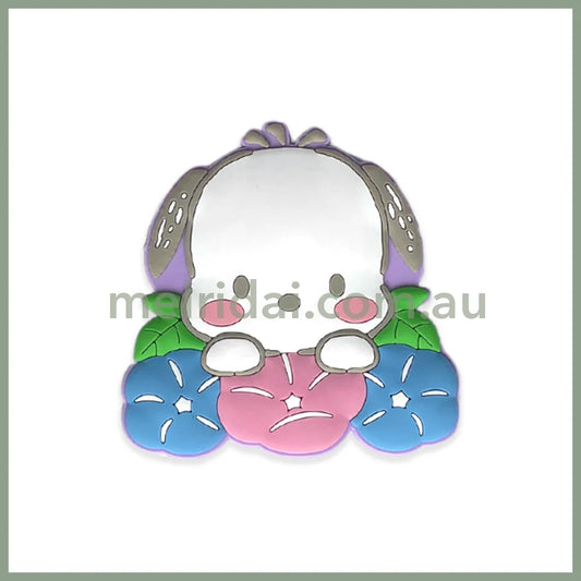 SANRIO | Japanese Seasons Rubber Magnet Pochacco H44xW90×D3ｍｍ (Summer - Morning Glory)