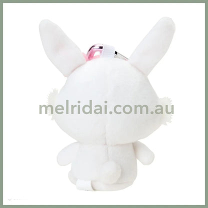 SANRIO | Jewelpet Plush Mini Mascot Holder with Heart Carabiner Bag Charm 6×4×10cm