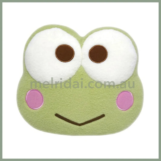 Sanrio | Kero Keroppi Fluffy Cushion H320×W360×D120Mm