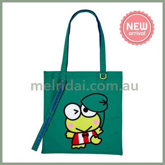 SANRIO | KeroKero Keroppi Tote Bag 350×80×360mm