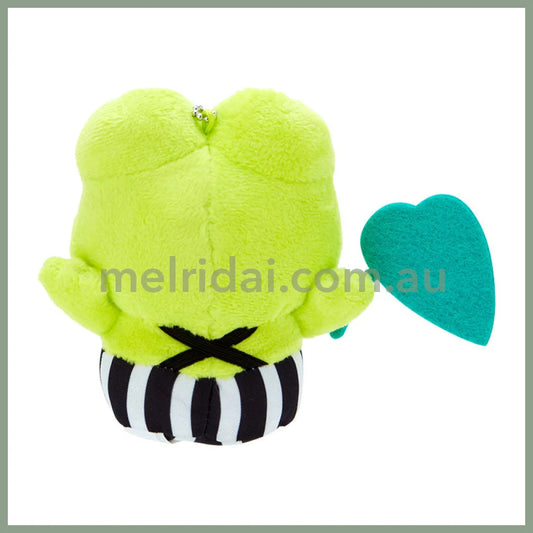 Sanrio | Kerokerokeroppi Mascot Holder Keychain 5.7 X 11.8 14.2Cm (Happy With Song And Dance)