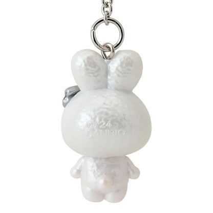 Sanrio | Kuromi Phone Charm Keychain 9.3×2.5×17Cm (Fluffy Snow Rabbit)