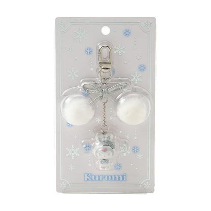 Sanrio | Kuromi Phone Charm Keychain 9.3×2.5×17Cm (Fluffy Snow Rabbit)