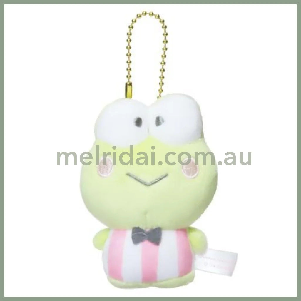 Sanrio | Keychain Mascot Holder Kerokerokeroppi 12Cm×5.5Cm×4.8Cm (Hanging Legs Series)
