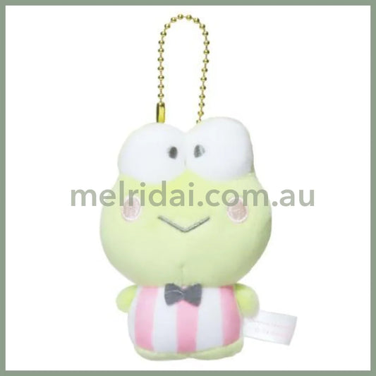 Sanrio | Keychain Mascot Holder Kerokerokeroppi 12Cm×5.5Cm×4.8Cm (Hanging Legs Series)