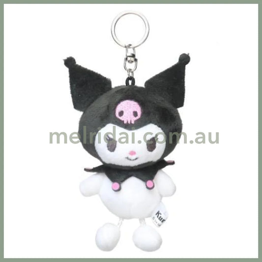 Sanrio | Keychain Mascot Holder Kuromi 12Cm×5.5Cm×4.8Cm (Hanging Legs Series)