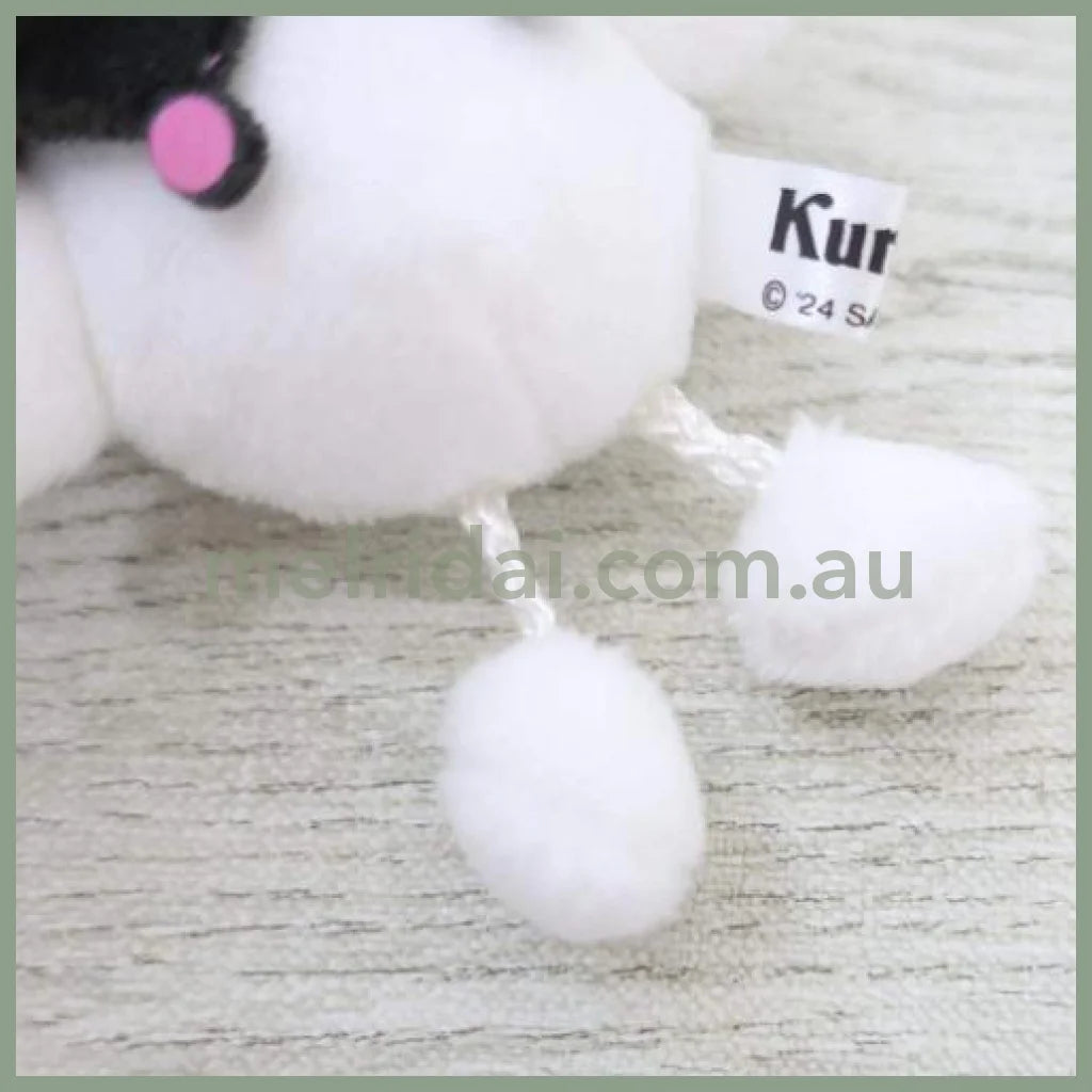 Sanrio | Keychain Mascot Holder Kuromi 12Cm×5.5Cm×4.8Cm (Hanging Legs Series)