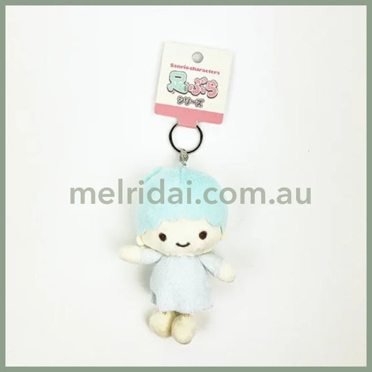 Sanrio | Keychain Mascot Holder Little Twin Stars Kiki 12Cm×5.5Cm×4.8Cm (Hanging Legs Series)
