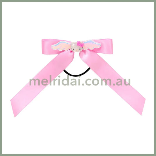 SANRIO | Kids Ribbon Hair Rubber Hair Tie 16.1 x 10.4 x 1.5cm (Hello Kitty)