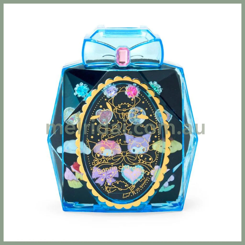 SANRIO | Kids Ring Set Characters Set of 16 with a Perfume-shaped Case (Sanrio Characters)