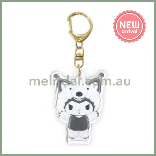 SANRIO | Kuromi Acrylic Keychain 54×41×3mm