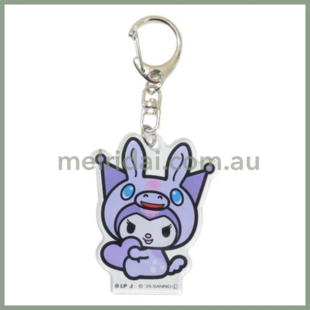 SANRIO | Kuromi Acrylic Keychain 59×42×3mm (Rody Bounce Horse)