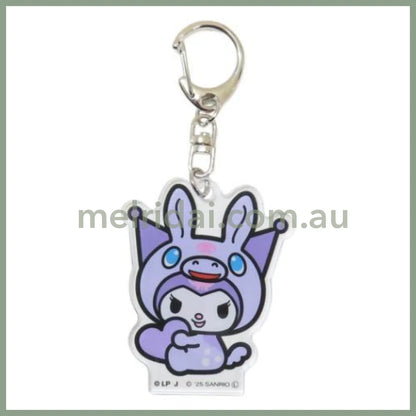 SANRIO | Kuromi Acrylic Keychain 59×42×3mm (Rody Bounce Horse)