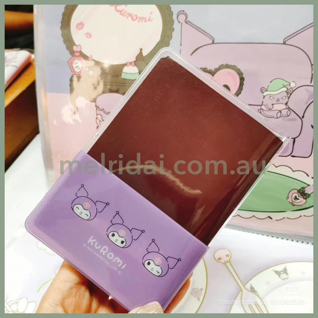 SANRIO | Kuromi B7 Stationery Multi-Case Passport Case Cover with Pocket 136 x 95 x 10cm