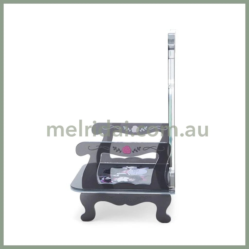 Sanrio | Kuromi & Baku Chair-Shaped Stand Mirror (Kuromi Delusional Lady) 16 X 9 9Cm