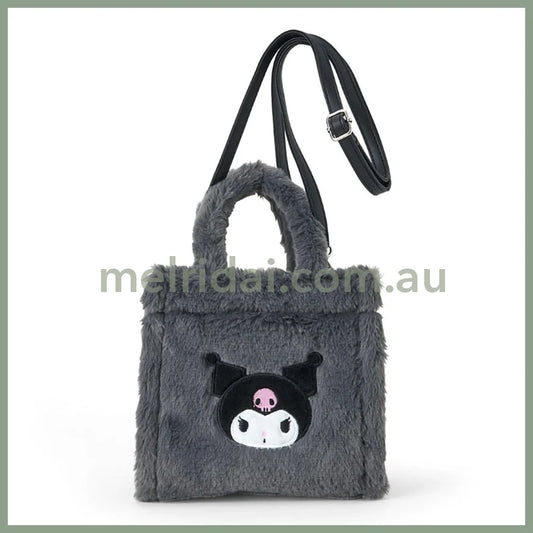 Sanrio | Kuromi Boa 2Way Mini Tote Bag Handbag 20×9×18Cm