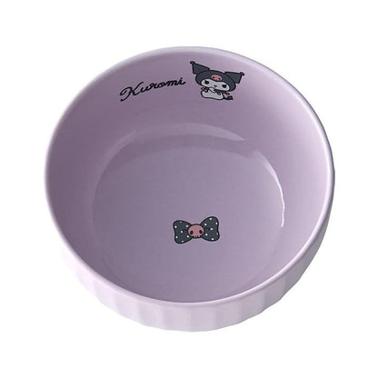 SANRIO | Kuromi Ceramic Bowl Pink 14.1×13×7.1cm (New Life)