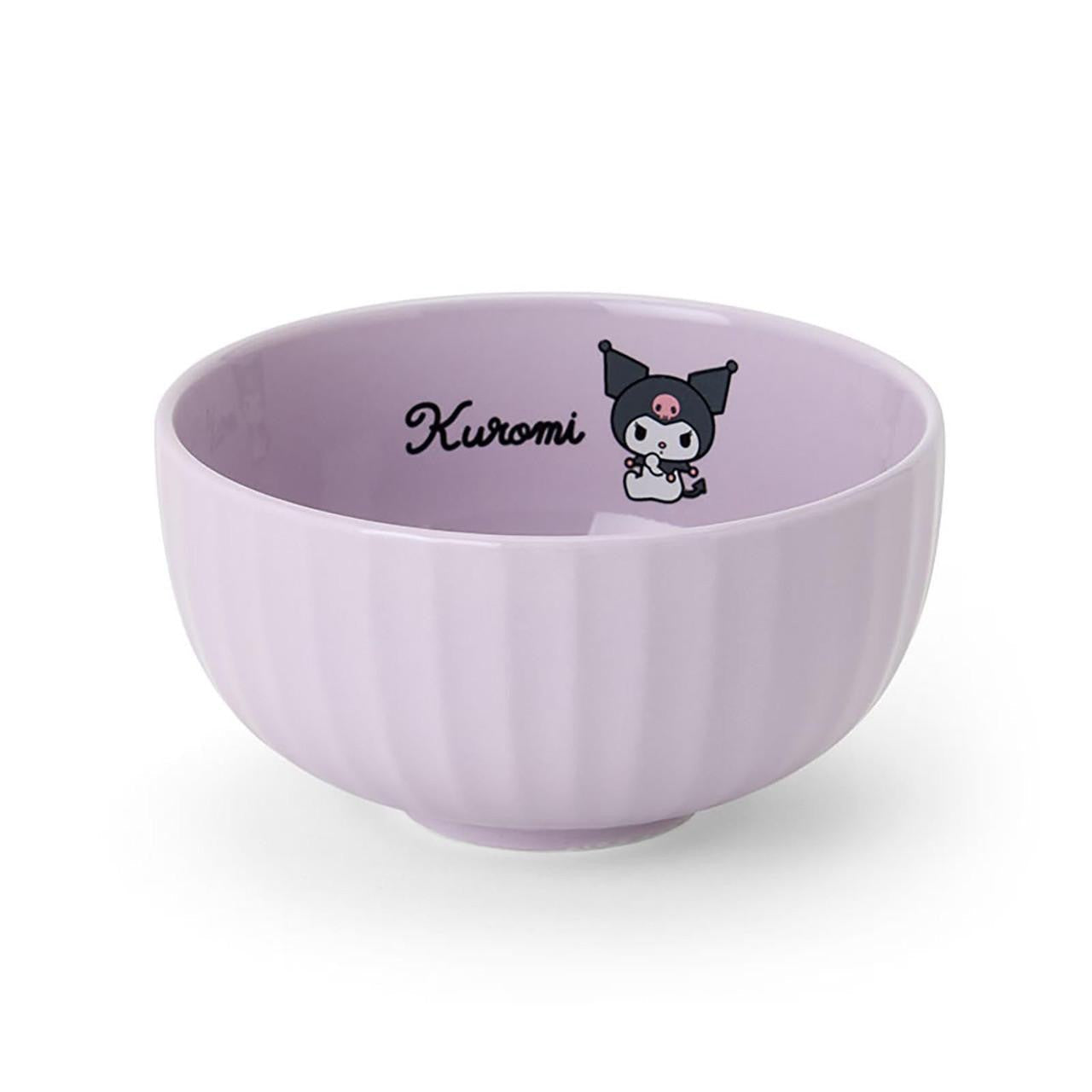 SANRIO | Kuromi Ceramic Bowl Pink 14.1×13×7.1cm (New Life)