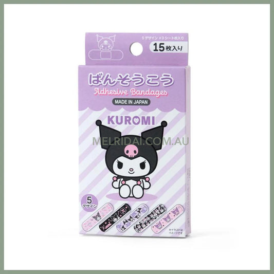 SANRIO | Kuromi Boxed Bandages Individually Packaged 15pcs
