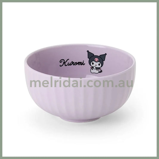 SANRIO | Kuromi Ceramic Bowl Pink 14.1×13×7.1cm (New Life)