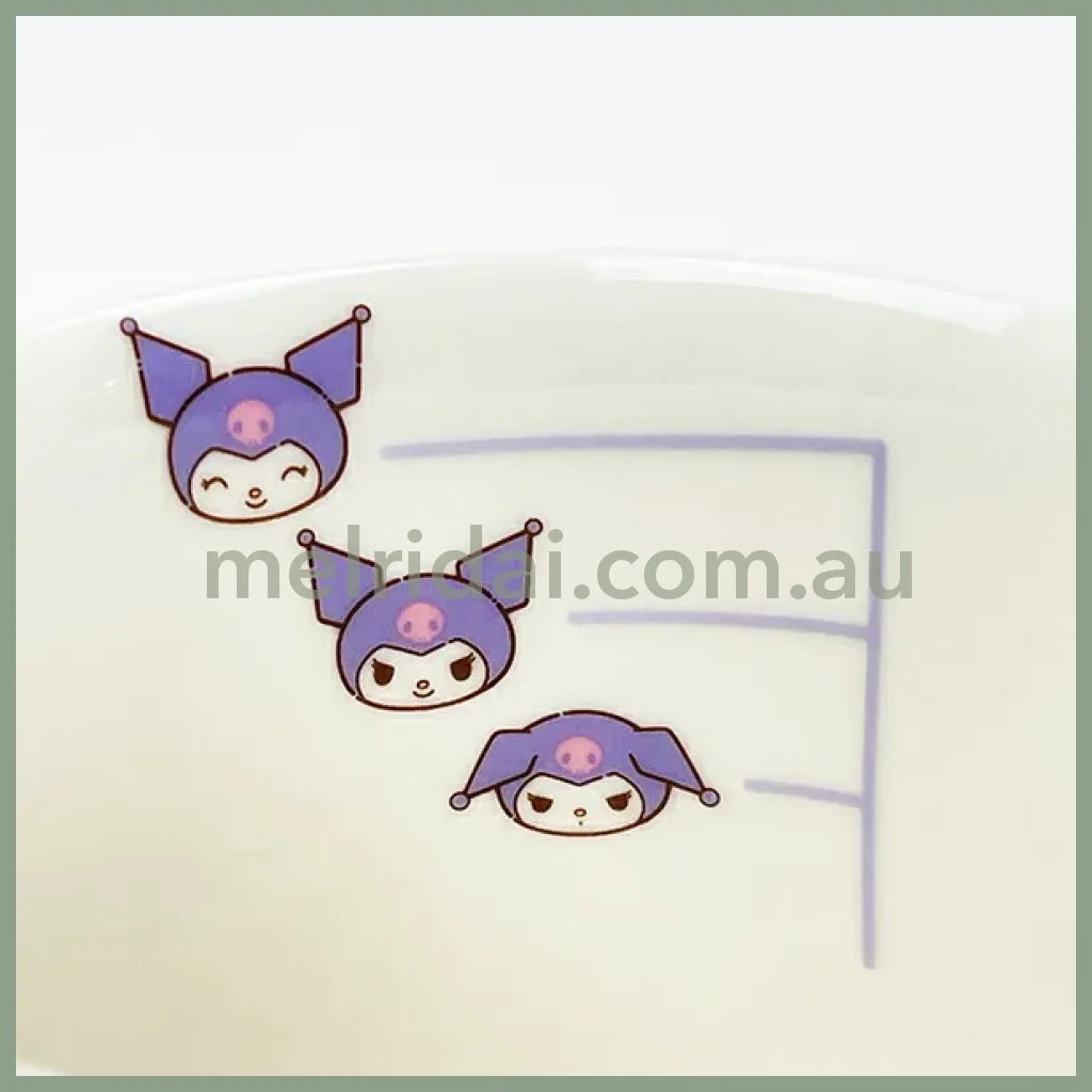 SANRIO | Kuromi Ceramic Mug Cup can be used in the microwave and dishwasher 80×Φ88mm (Milk Balloon)