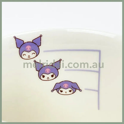 SANRIO | Kuromi Ceramic Mug Cup can be used in the microwave and dishwasher 80×Φ88mm (Milk Balloon)