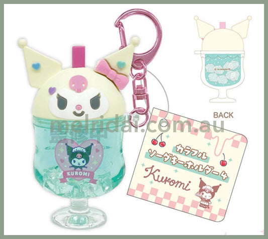 SANRIO | Kuromi Colorful Soda Keychain H69×W45×D35mm
