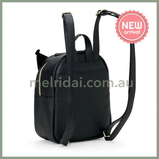 SANRIO | Kuromi Face-Shaped Backpack PU Leather 260 x 220 x 125mm