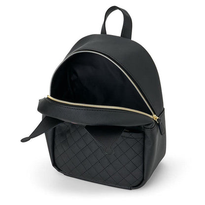 SANRIO | Kuromi Face-Shaped Backpack PU Leather 260 x 220 x 125mm