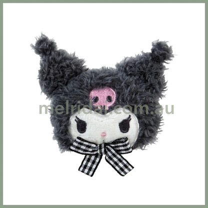 SANRIO | Kuromi Face-shaped Hair Clip Hair Accessory 7.5×2.5×5cm