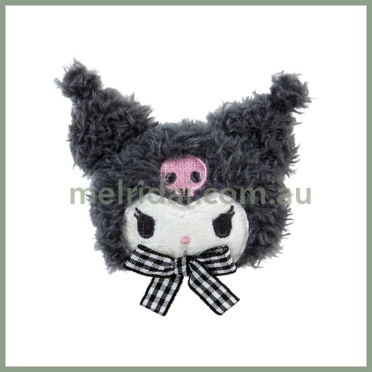 SANRIO | Kuromi Face-shaped Hair Clip Hair Accessory 7.5×2.5×5cm