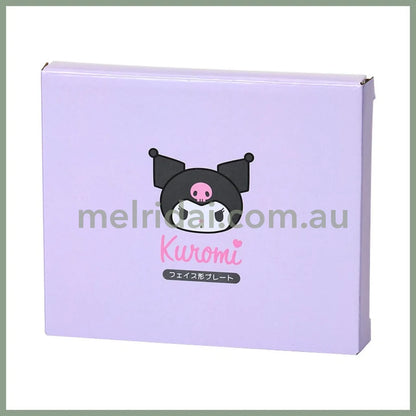 SANRIO | Kuromi Face Shaped Plate Microwave Dishwasher And Dryer Safe 150x127x15mm