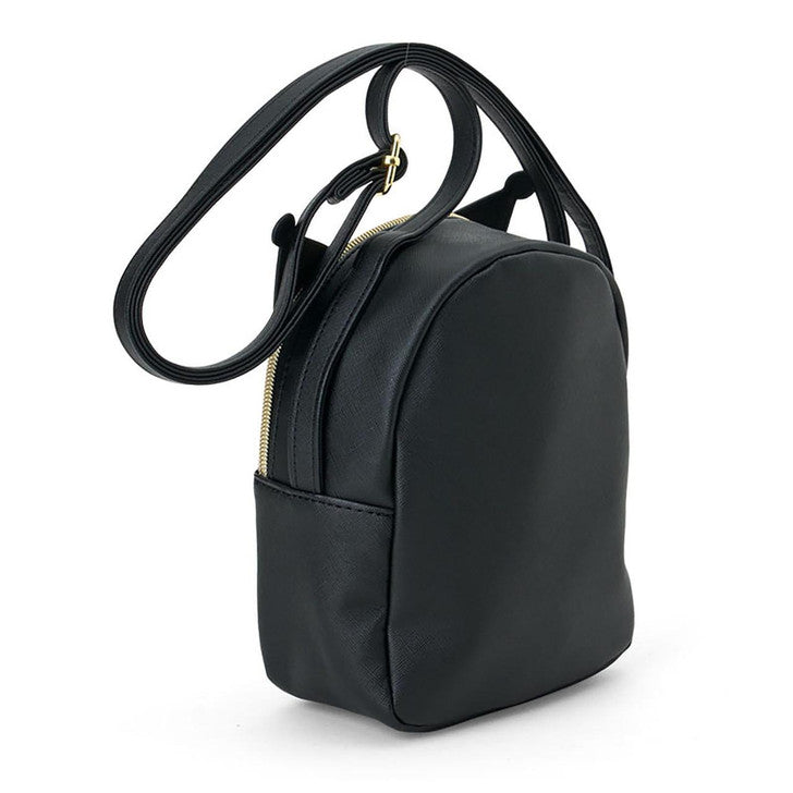 SANRIO | Kuromi Face-Shaped Shoulder Bag PU Leather 175 x 80 x 200mm