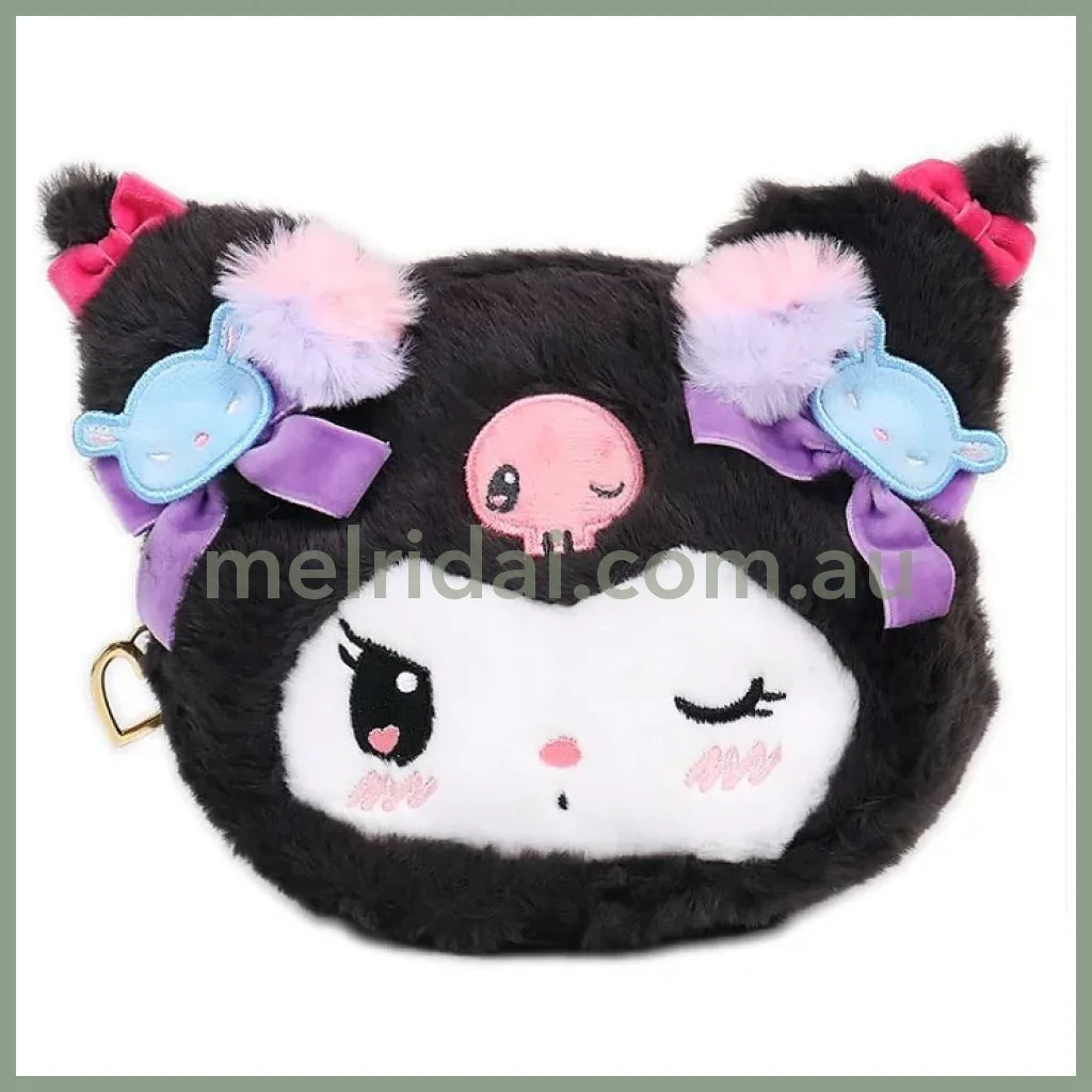 Sanrio Pouch - Kuromi / Romantic Room