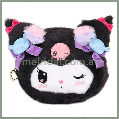 Sanrio Pouch - Kuromi / Romantic Room