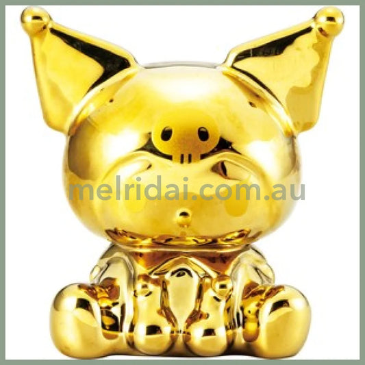 SANRIO | Kuromi Golden Money Box Piggy Bank W9.3×D8.8×H12.5