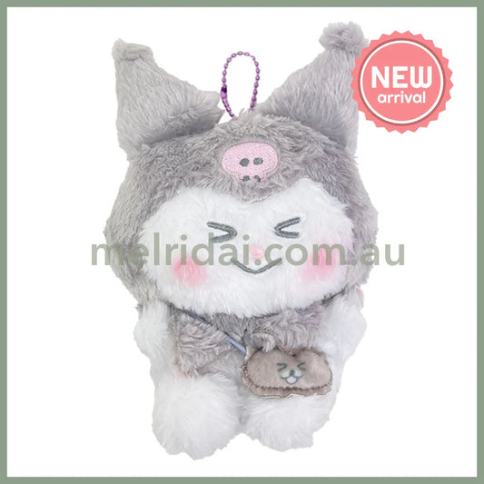 SANRIO | Kuromi Howakoro Club Mascot Holder Bag Charm Keychain 180mm