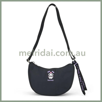 Kuromi Kids Shoulder Bag Pink W22×D8×H15cm