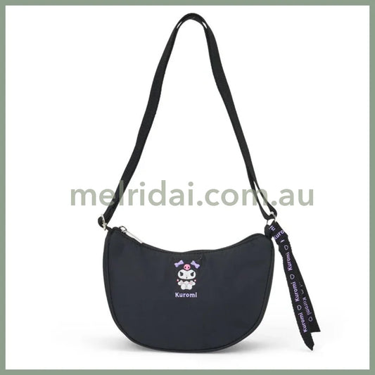 Kuromi Kids Shoulder Bag Pink W22×D8×H15cm