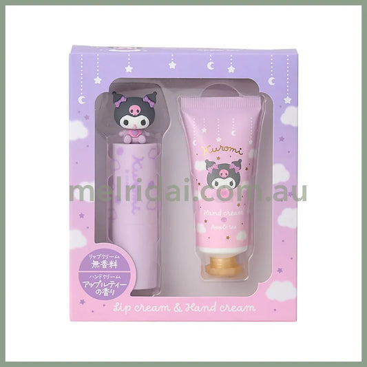 SANRIO | Kuromi Lip Balm (Unscented) & Hand Cream (Apple Tea)