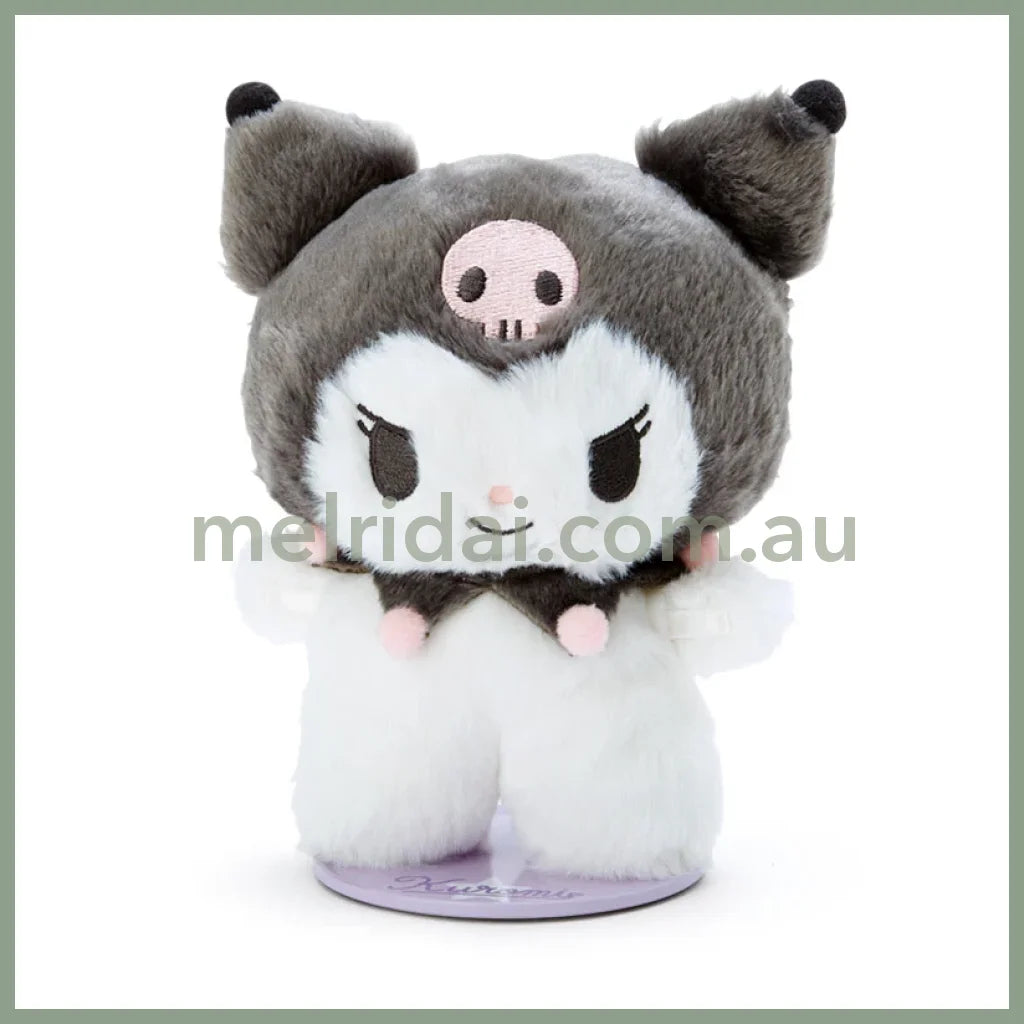 SANRIO | Kuromi Magnet Plush Doll Plush Toy M 19×16×5.5cm (Pitato Friends)