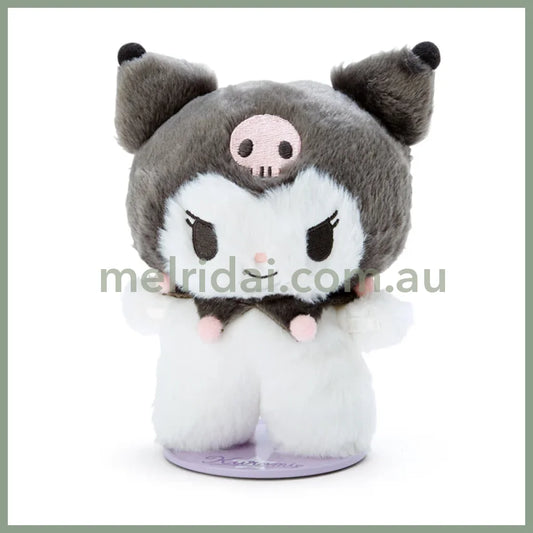 SANRIO | Kuromi Magnet Plush Doll Plush Toy M 19×16×5.5cm (Pitato Friends)