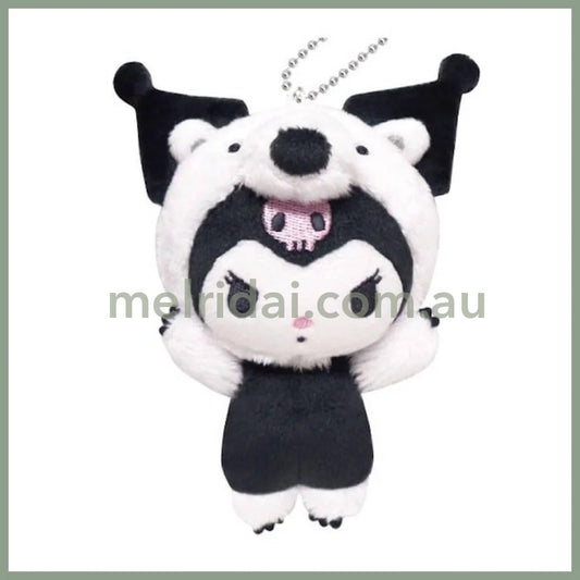 SANRIO | Kuromi Mascot Holder Bag Charm Plush Keychain 115×85×72mm (Cheers Banzai Series)