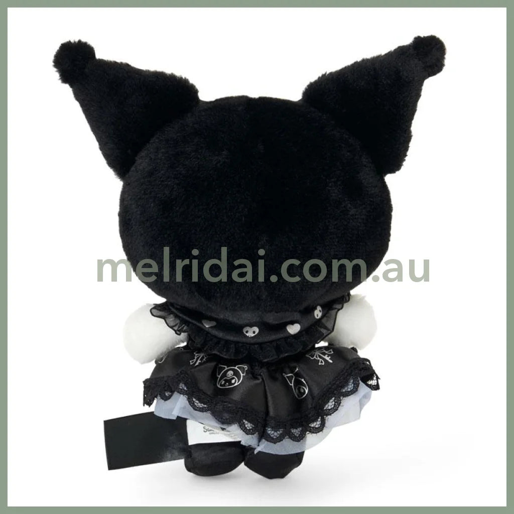 SANRIO | Kuromi Mascot Holder Bag Charm Plush Keychain 140×70×160mm (Kuromi’s Special Key 20th Anniversary Dress)