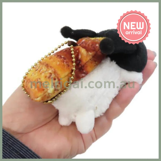 SANRIO | Kuromi Mascot Holder Keychain 10 x 7 x 8mm (Sushi Conger Eel)