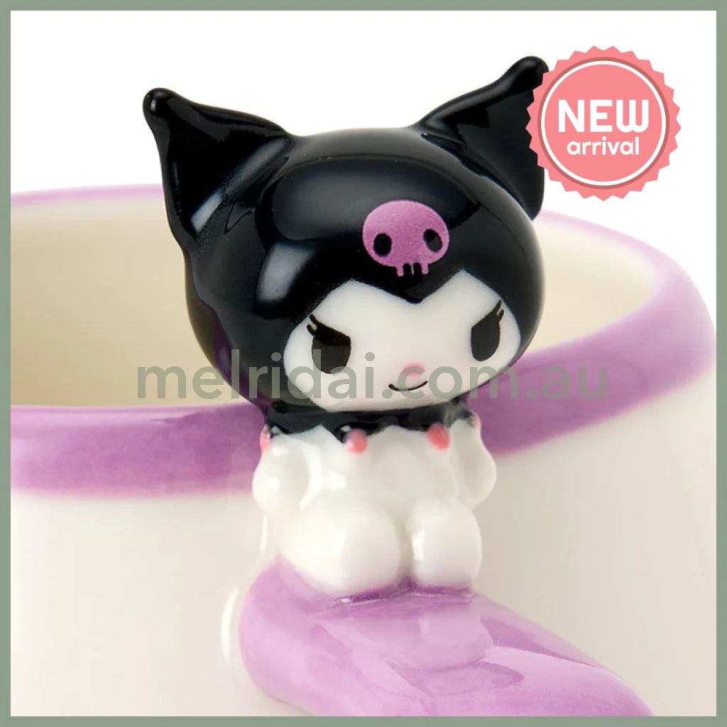 SANRIO | Kuromi Mascot Mug Cup 120×85×85mm / 400ml