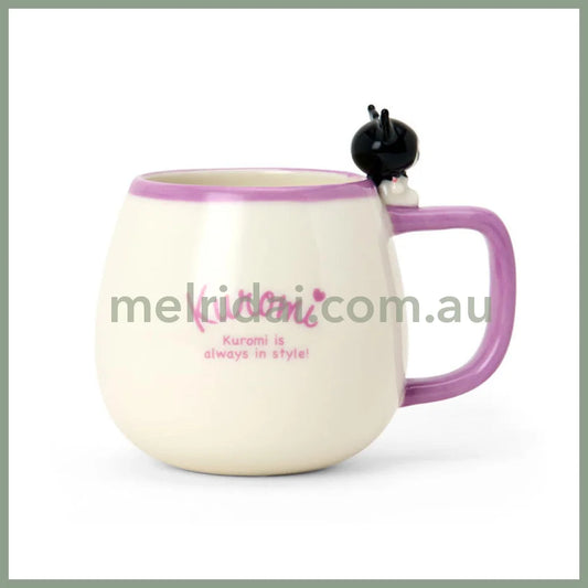SANRIO | Kuromi Mascot Mug Cup 120×85×85mm / 400ml