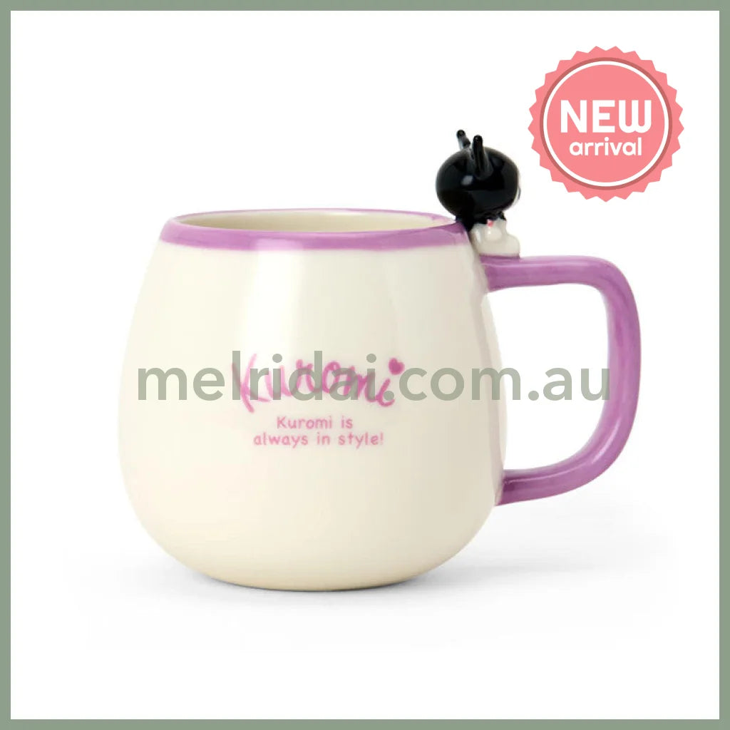 SANRIO | Kuromi Mascot Mug Cup 120×85×85mm / 400ml