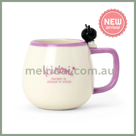 SANRIO | Kuromi Mascot Mug Cup 120×85×85mm / 400ml